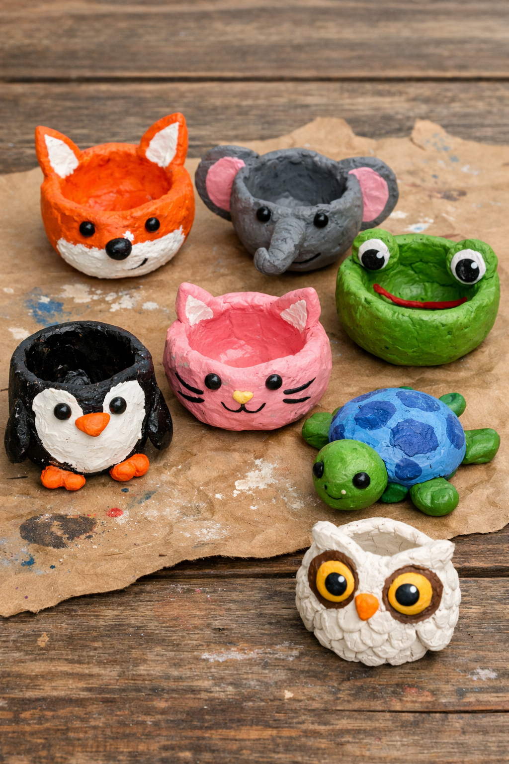 Air Dry Clay Pinch Pots for Kids – Easy Pottery Anyone Can Try at Home